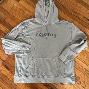 Peloton Tan Men's Hoodie Sweater